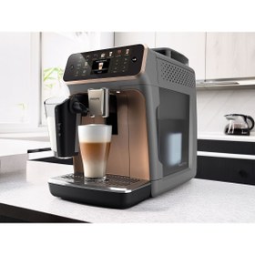 Resim Philips 5500 Yeni Seri 20 Çeşit Sıcak &Soğuk Lezzetli İçeçek Premium LatteGo Tam Otomatik Espresso Makinesi 