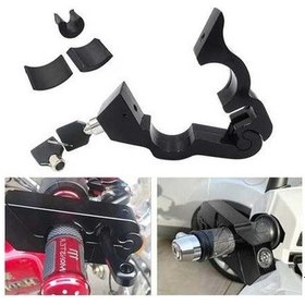 Resim Primepickings Alüminyum Gaz Kolu Kilidi - Siyah Motosiklet Siyah 