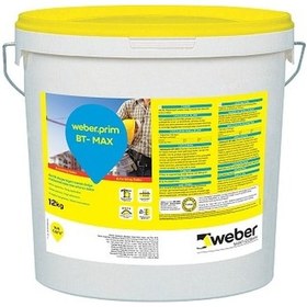 Resim WEBER PRİM BT-MAX 12 KG(BRÜT BETON ASTAR) 