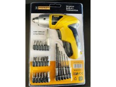 Resim Meşem 24 Parça Şarjlı Tornavida Seti 4.0V 1500MAH Li-On Battery Şarjlı Tornavida Seti 