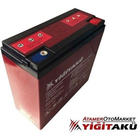 Resim 12 V 24 Ah Jel Elektrikli Bisiklet Aküsü Yiğit Akü 