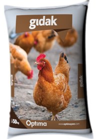 Resim Optima Gıdak Yumurta Tavuğu Yemi 50 Kg Granül Veya Pelet 