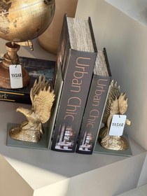 Resim Eaglix Kartal Pirinç Kitap Tutucu 