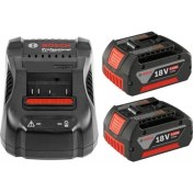 Resim Bosch Professional Akü Seti 18V Gal 1880 Cv + 2x Gba 18V 5.0 Ah 