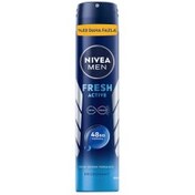 Resim Nivea Men Erkek Sprey Deodorant Fresh Active 200 ml 