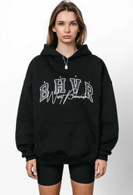 Resim trendgar Trend Clothıng Bhvr Baskılı Unisex Kapsonlu Sweatshirt Sweat 