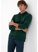 Resim U.s. Polo Assn. Erkek Koyu Yeşil Sweatshirt 50315663-vr079 Koyu Yesıl 