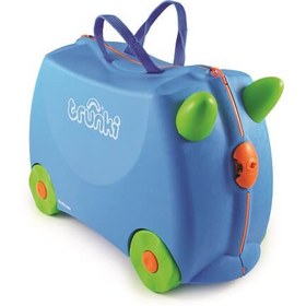 Resim Trunki Çocuk Bavulu - Mavi Terrance 