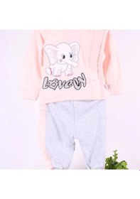 Resim Kız Bebek 2'li Kız Takım Çok Renkli 