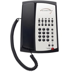 Resim Telematrix 3100 Mwd Siyah Özel Otel Oda Telefonu 