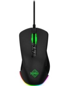 Resim Reedark Ajazz Gti Modüler Oyuncu Mouse Ergonomik Kablolu 5000 DPI Optik Motor Rgb Chroma Işık Manyetik Yan Modüller 
