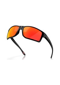 Resim Oakley Gibston Xl Omatter Çerçeve Prizm Polarize Lens Erkek Gözlük Siyah Ruby Oo9470-0662 Siyah 