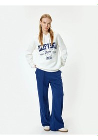 Resim Koton Kadın Sweatshirt Ekru 5wal10036ık 25ky59000062 Y5915 