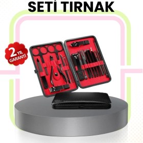 Resim Kompakt ve Şık Tasarımlı 17 Parça Bakım Seti 