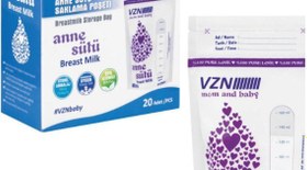 Resim MedPride Vzn Anne Sütü Saklama Poşeti - Süt Saklama Poşeti 20 Adet 