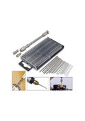 Resim 21 Adet Mini Mikro Büküm Matkap 0.3-1.6mm Hss Bit Seti El Spiral Pin Mengene Takı Anlan 