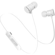 Resim Gorgeous iphone Xiaomi Samsung Mp3 Için Bluetooth Kulaklık Kablosuz (Beyaz) (Yurt Dışından) 