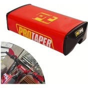 Resim Hightower Kırmızı Motosiklet Çamur Bisikleti Gidon Pedi Kros Tasarım Dayanıklı Esnek Tutuş Konfor 