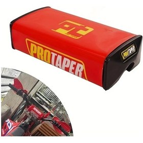 Resim Hightower Kırmızı Motosiklet Çamur Bisikleti Gidon Pedi Kros Tasarım Dayanıklı Esnek Tutuş Konfor 