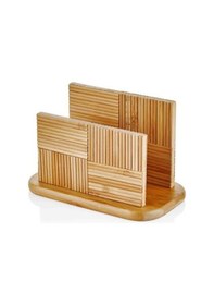 Resim The Mia Natura Bambu Peçetelik 18x10 Cm Ntr0019 