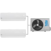 Resim Beko Multi Sistem Duvar Tipi 2+1 Inverter 18+18 24000 BTU Klima ZMB24404MD 