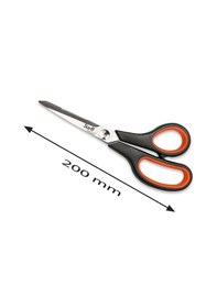 Resim Sarff Easy Grip Kauçuk Plastik Saplı 20cm Ofis Makası 