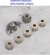 Resim Genel Markalar Dikiş Makine Çarşısı Singer Zetina Janome Beko Makinesi Mekik Çaganoz Ve 5 Adet Masura Set 