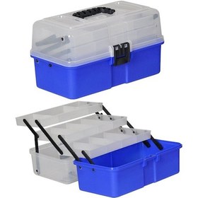 Resim Şeffaf Balıkçı Takım Çantası 16" 