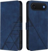 Resim İphone Uyumlu 17 Aır İçin Kredi Kartlık Cüzdan Kapak Çevirme Folio Kitap Koruyucu Pu Deri Kılıf 