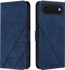 Resim İphone Uyumlu 17 Aır İçin Kredi Kartlık Cüzdan Kapak Çevirme Folio Kitap Koruyucu Pu Deri Kılıf 