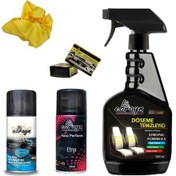 Resim Parfüm Döşeme Klima Temizleyici Göğüs Parlatıcı + Bez Ebrayn 6prç 