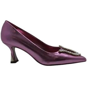 Resim Poletto Hakiki Deri Pembe Ayakkabı Stiletto 9841 103-1179 Pembe 
