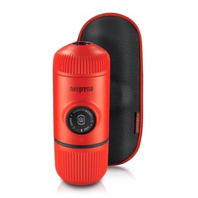 Resim Wacaco Nanopresso Manuel Espresso Makinesi, Lav Kırmızısı 