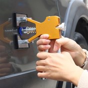 Resim Araba Gövdesi için Boyasız Çizik Onarım Aracı Kiti, Tab ve Mat ile Şarj Edilmeyen Otomatik Çizik Çekici, Hasar İçin Anında Onarım, İsteğe Bağlı Aksesuarlar Mevcut 