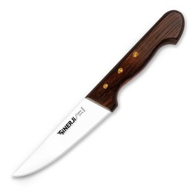 Resim Sinerji Wooden No 1 Venge Saplı Kasap Bıçağı, 14.5 cm 