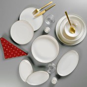 Resim Aryıldız Lima Gold 6 Kişilik 30 Parça Yemek Takımı AR4255247 