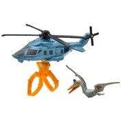 Resim Matchbox Jurassic World Dinozor Taşıyıcı Araçlar Quetzal Helikopt 