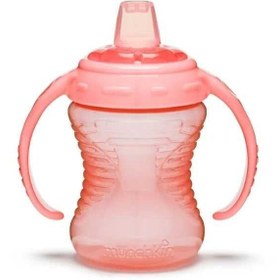 Resim Munchkin Might Grip Alıştırma Bardağı 237 ml 6 Ay+ Pembe - Pembe 