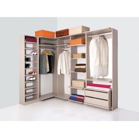 Resim Kenyap Plus 817510 Flexi Kapaksız Giysi Dolabı 325 cm Coton Bej 