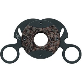 Resim Fox The Circle Siyah Granit Çelik Puro Makası Kesici - Tr9321 