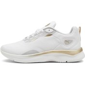 Resim Puma Puma SOFTRIDE Orla Metallic Dream Kadın Beyaz Sneaker 