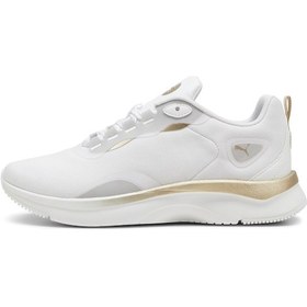 Resim Puma Puma SOFTRIDE Orla Metallic Dream Kadın Beyaz Sneaker 
