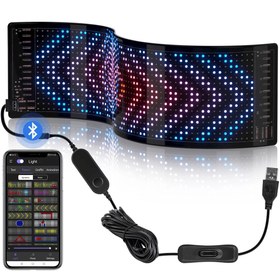 Resim Kişiselleştirilebilir Araç Car Led Ekran 60cm 