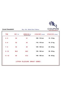 Resim Coupon Çocuk Sweatshirt - Lacivert Lacivert 