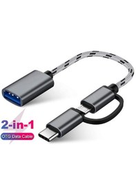 Resim Lunatic 0149 Usb 3.0 Otg To Type C Micro Usb Data Şarj Hızlı 