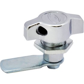 Resim ALETÇANTAM Asma Kilit Takılabilen Mandallı Kelebek Pano Soyunma Çelik Dolap Kilidi -Düz 