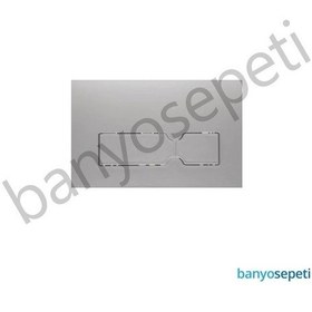 Resim 7090073155 Kale Rapid Gömme Rezervuar Mat Krom Kumanda Paneli 