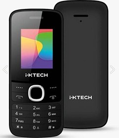 Resim İxtech IX-030 Çift Sim Kartlı Dijital Siyah Tuşlu Cep Telefonu 