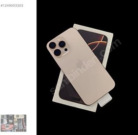 Resim Apple iPhone 16 Pro Max İkinci El YD | 512 GB | Çöl Titanyum 