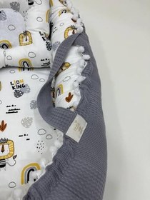 Resim Pikeli ve Ponponlu, Babynest/ana Kucağı/anne Yanı 